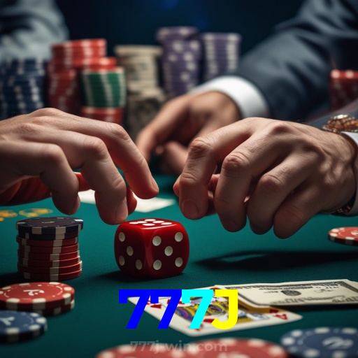 777J:Aposte nas mesas de poker e mostre quem é o mestre das cartas!
