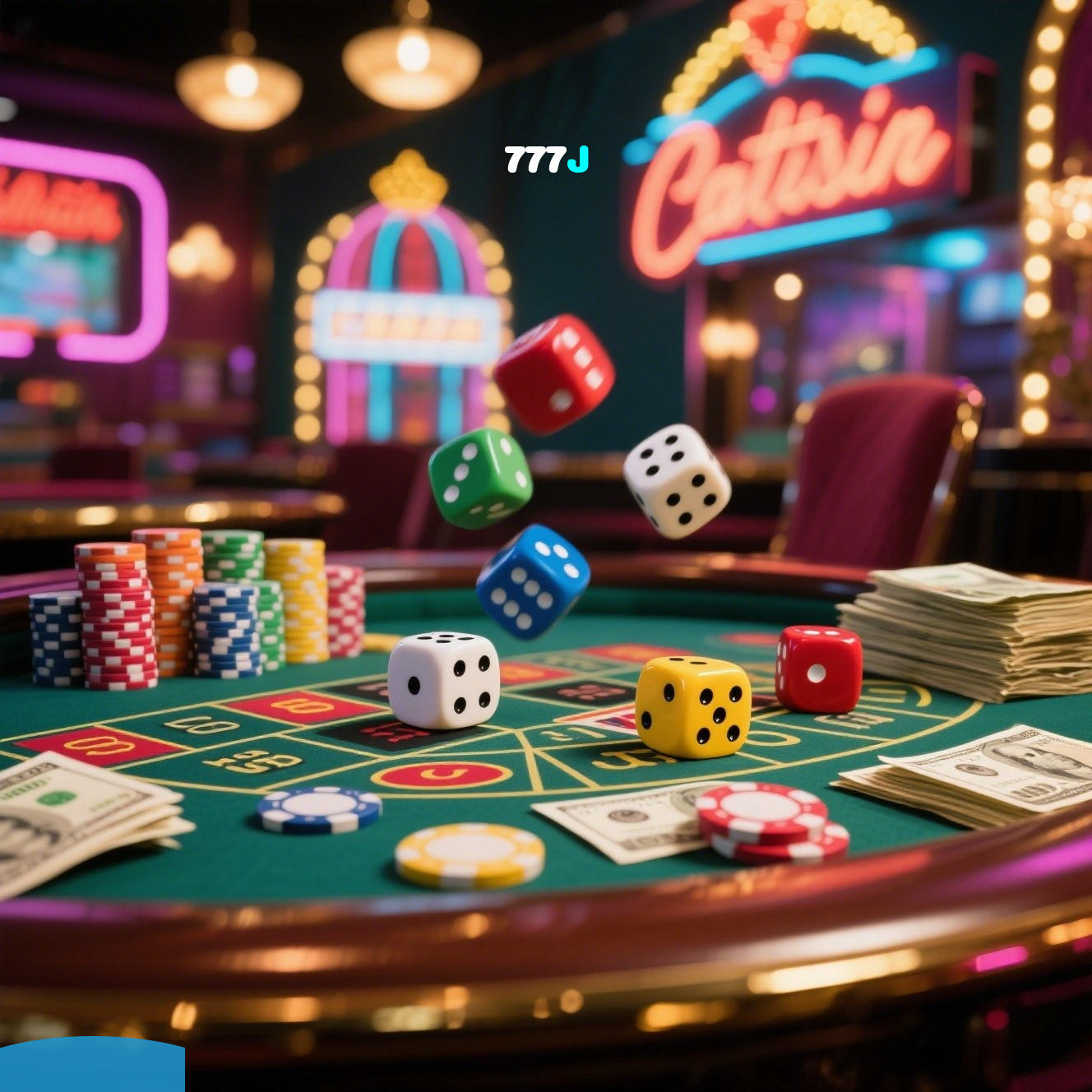 777J:Mostre suas habilidades e vença nas mesas de poker online!