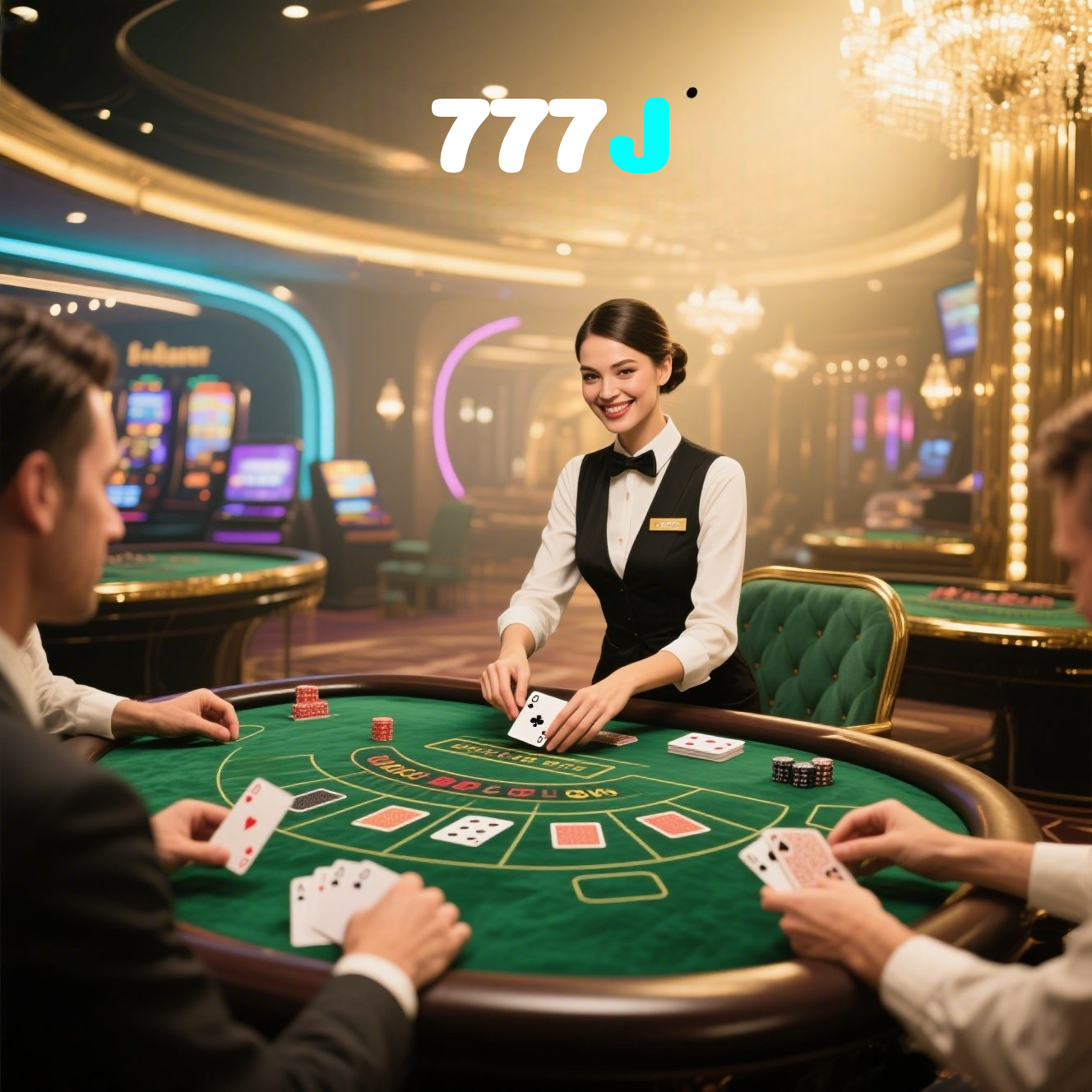 777J:Sinta a emoção de ganhar no blackjack! Aposte agora!