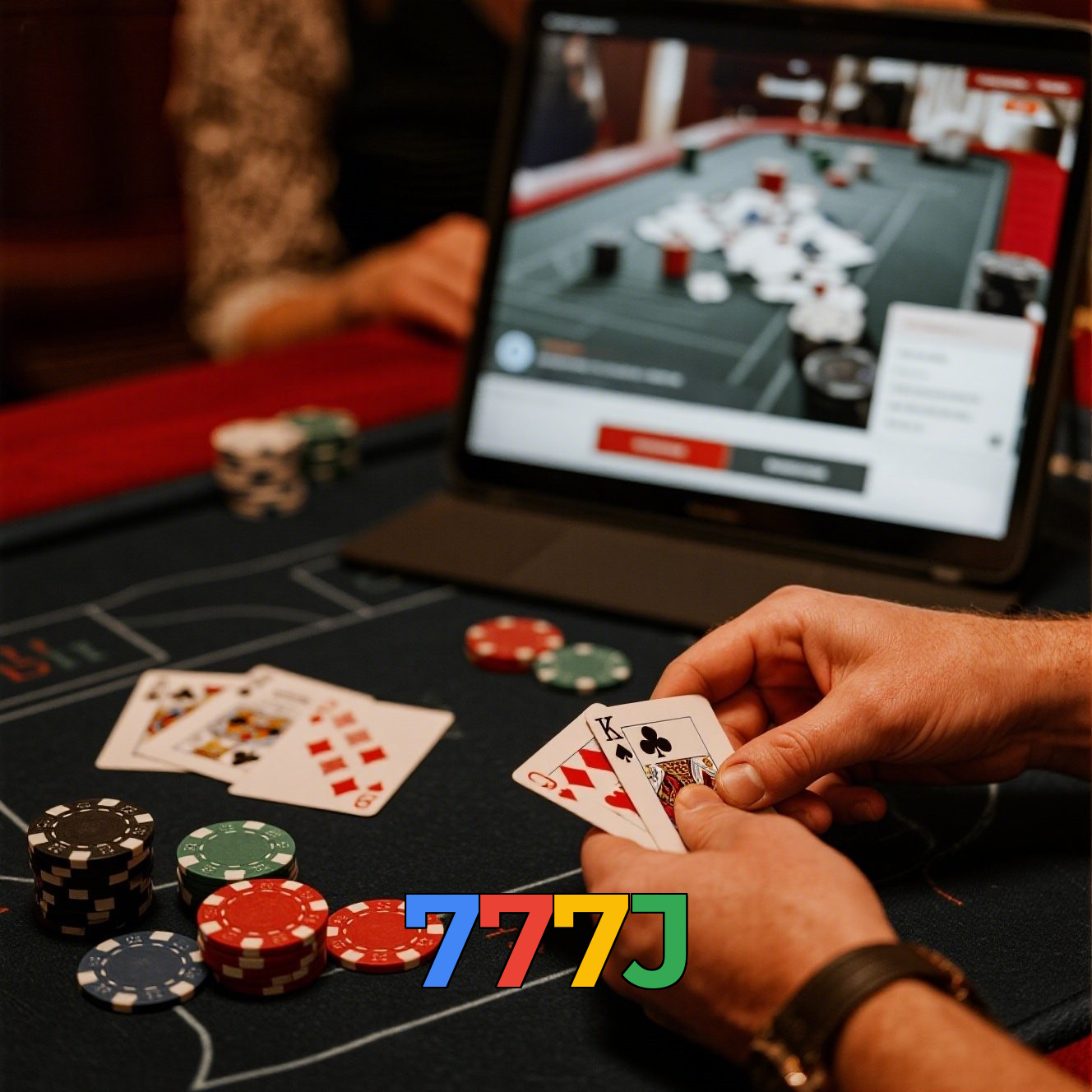 777J:Aposte nas mesas de poker e vença grandes prêmios!