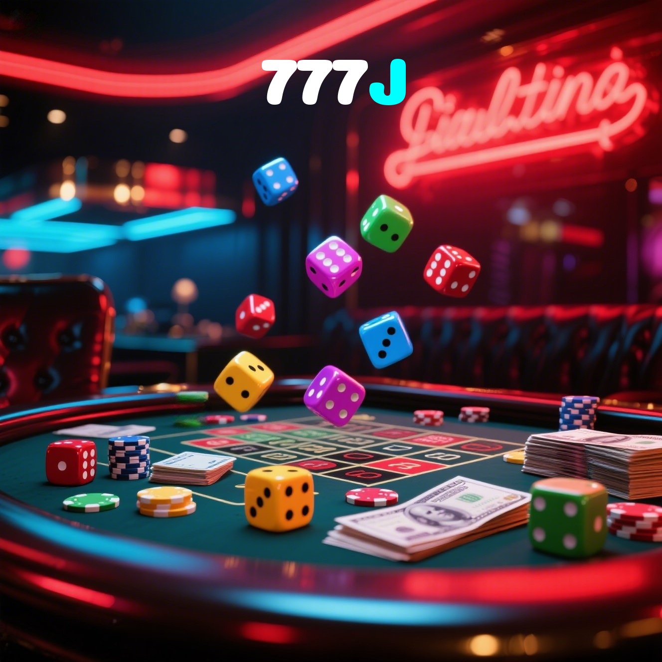 777J:Vença no poker e prove que você é o mestre das cartas!