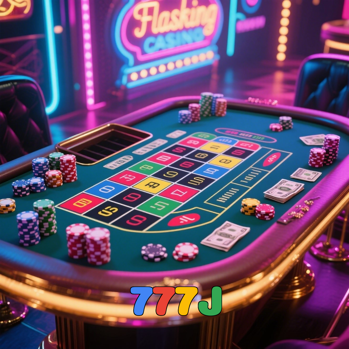 777J：Aposte nas mesas de poker e mostre quem é o mestre das cartas!