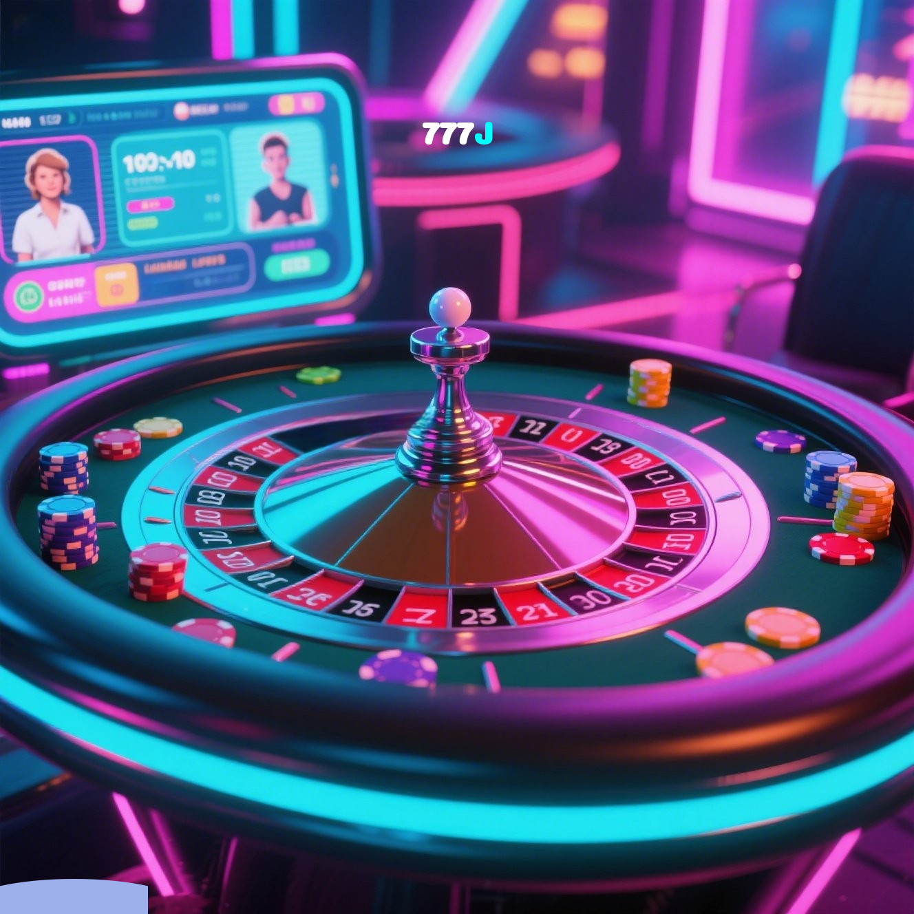 777J:Aposte nas mesas de poker e vença grandes prêmios!