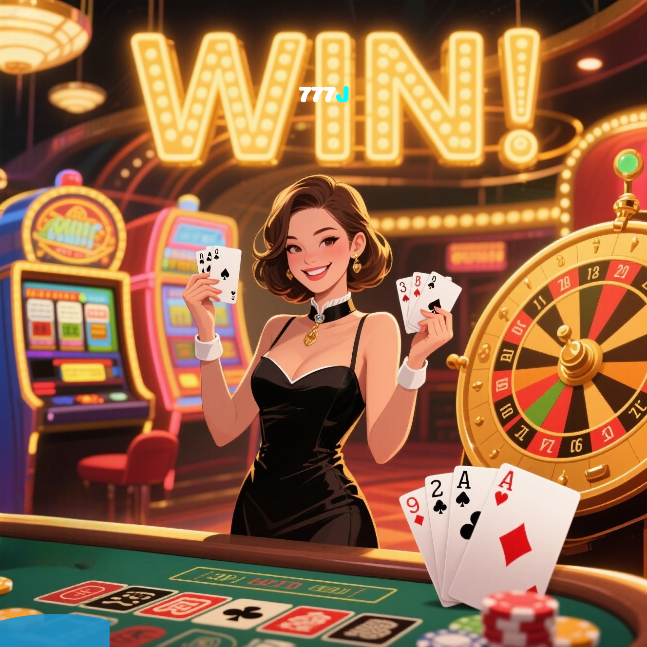 777J:Onde a diversão e a sorte se encontram: poker, roleta e futebol online!