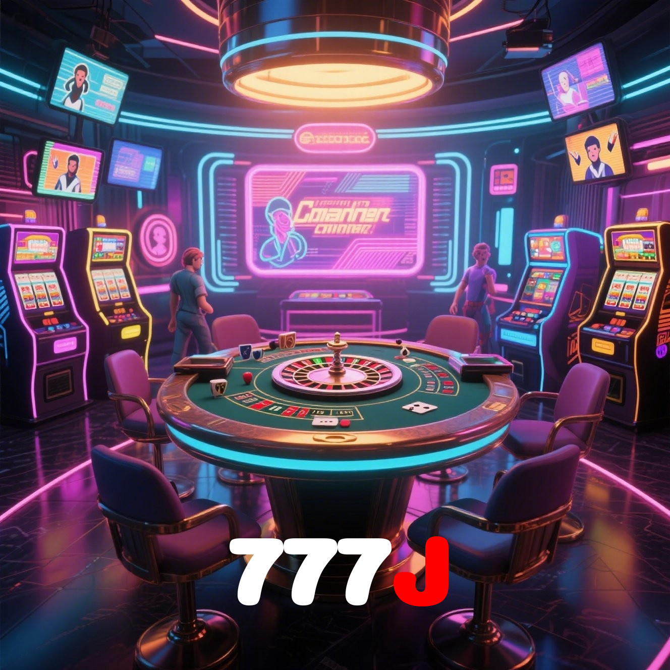 777J:Mostre sua habilidade nas mesas de poker e vença os adversários!