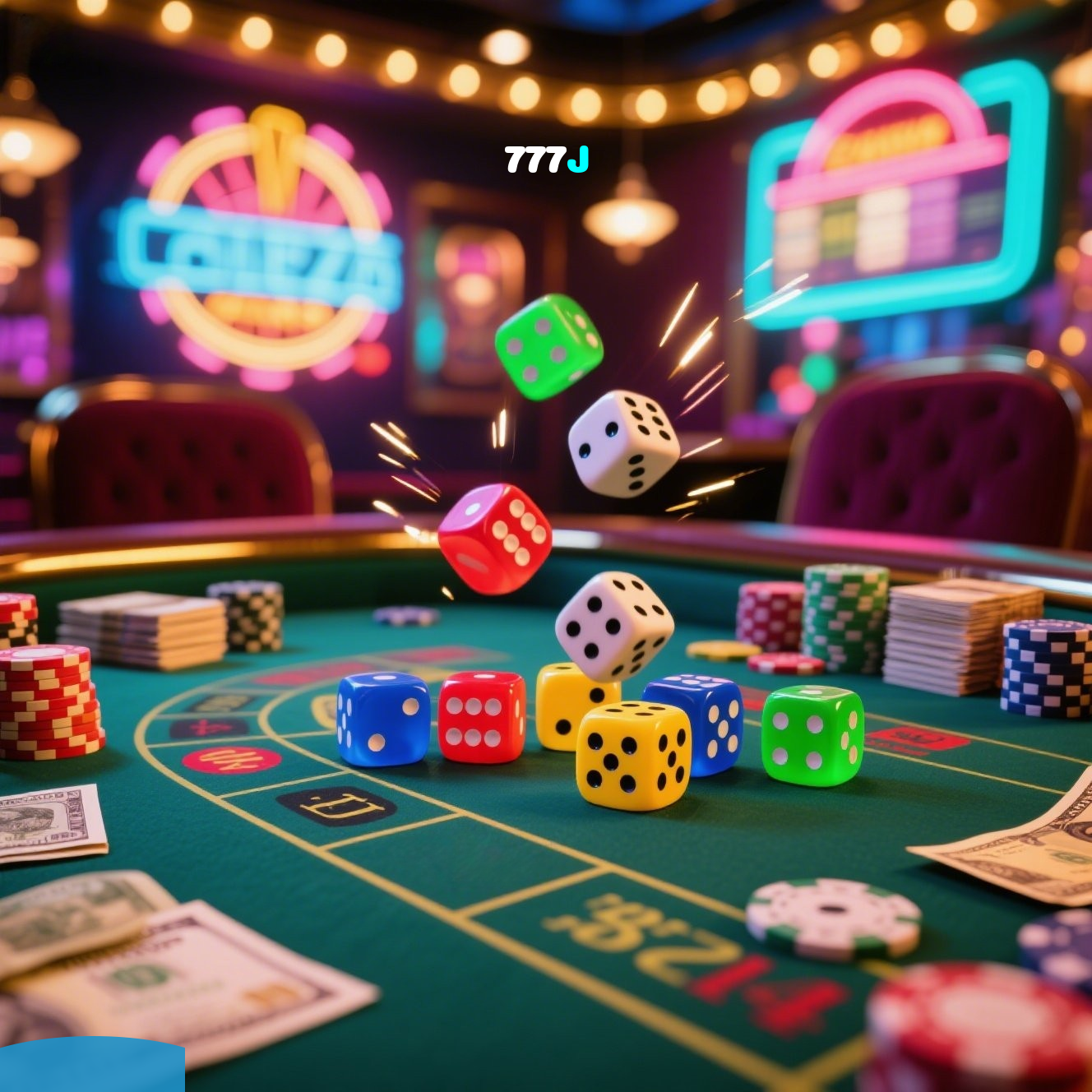 777J:Vença no blackjack e prove que você é um verdadeiro mestre!