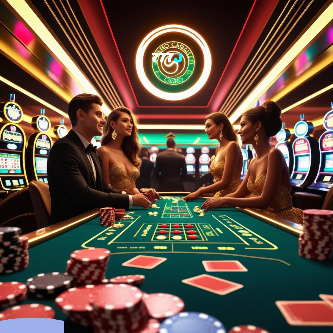 777J:Sinta a emoção de ganhar no blackjack! Aposte agora!