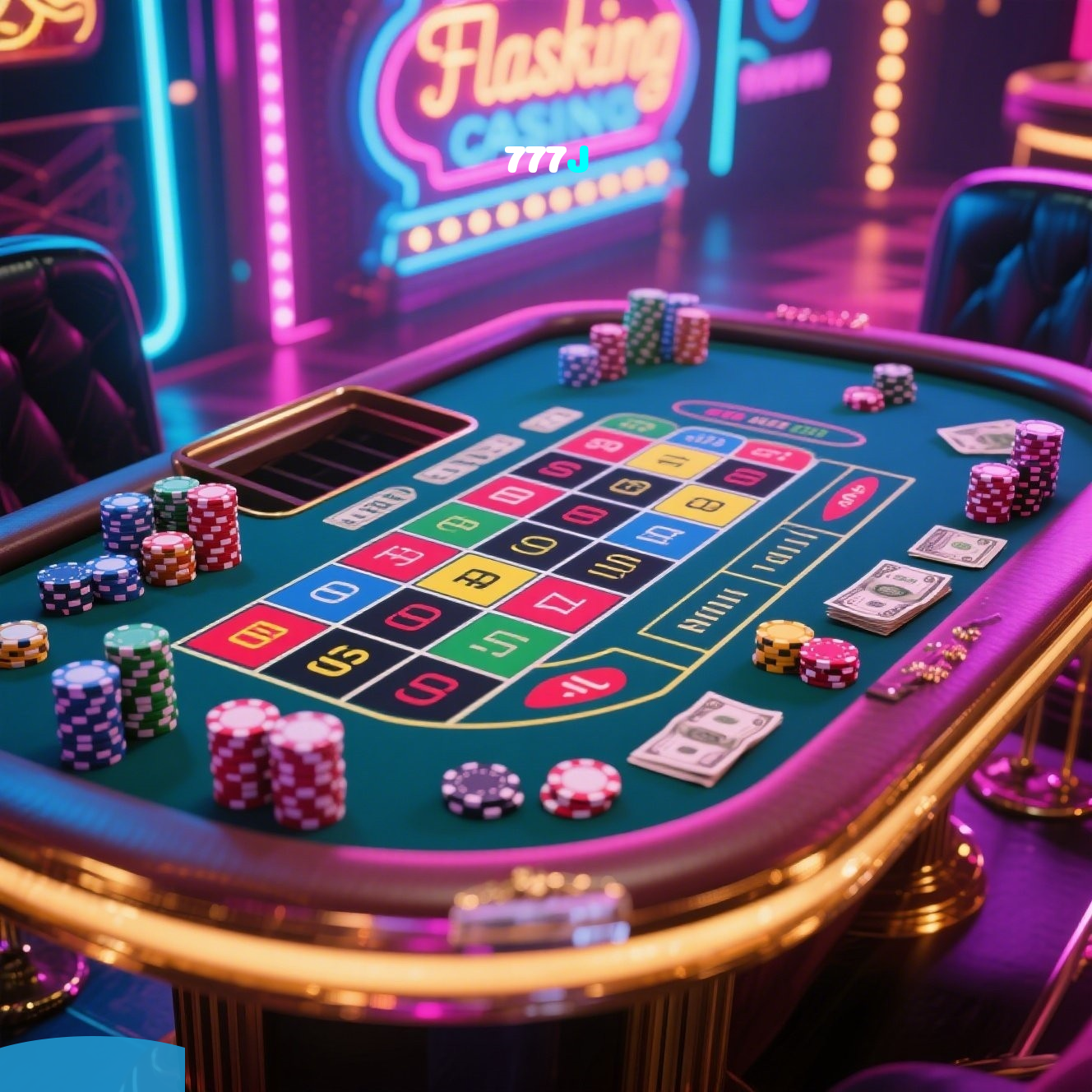 777J:Jogue poker e conquiste prêmios como um verdadeiro campeão!