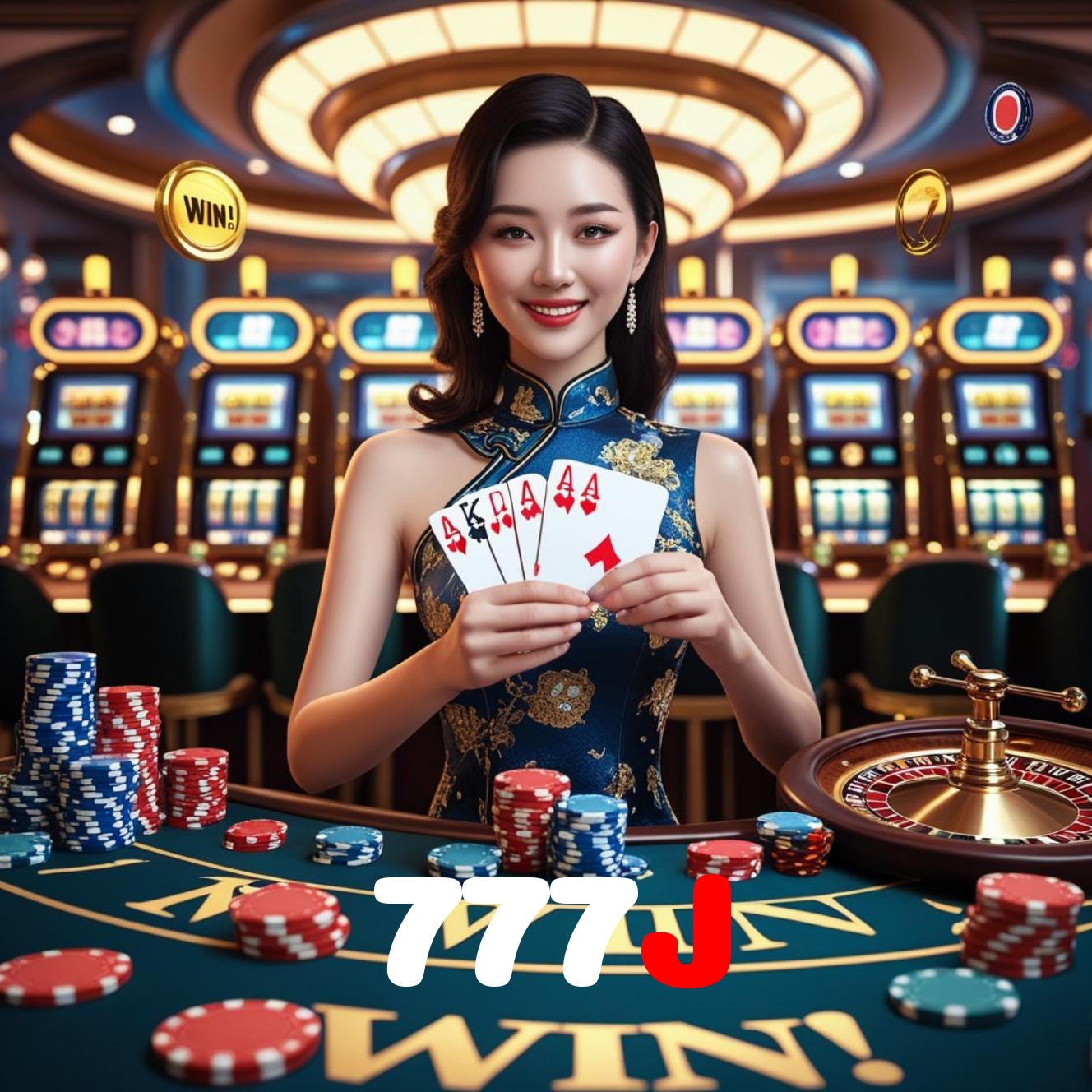 777J:Jogue no nosso cassino e prove sua habilidade nas cartas de poker!