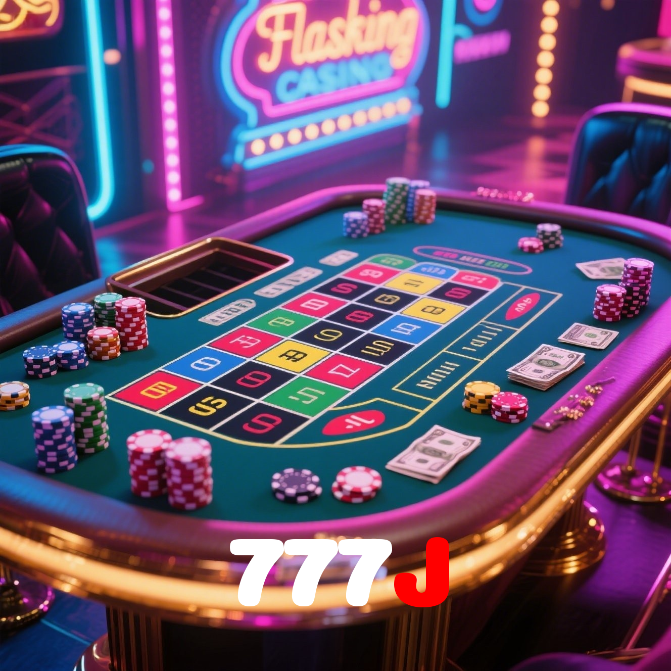 777J：Jogue nas slots e conquiste vitórias épicas!